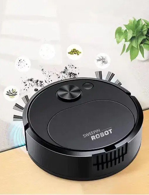 Розумний робот-пилосос 3в1