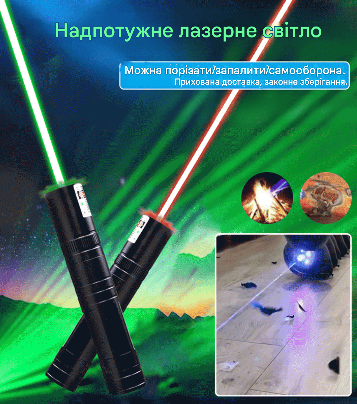 Високопотужний лазер