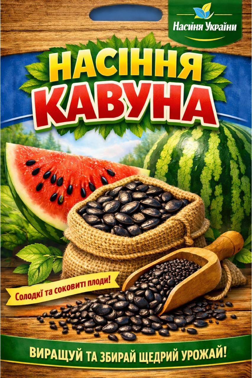 🍉Насіння кавуна – вирощуйте кавуни простим способом!