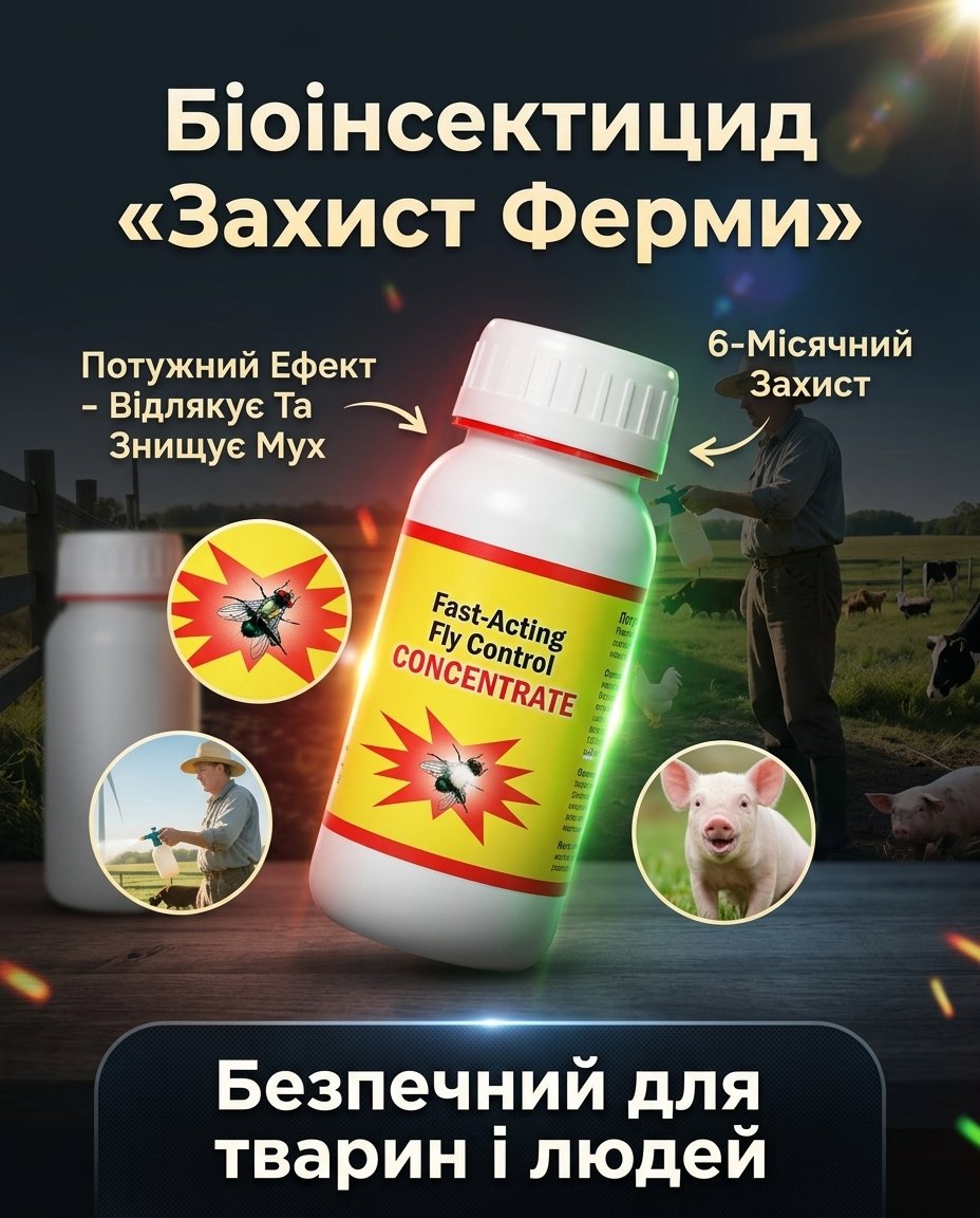 БІОНСЕКТИЦИД «ЗАХИСТ ФЕРМИ»