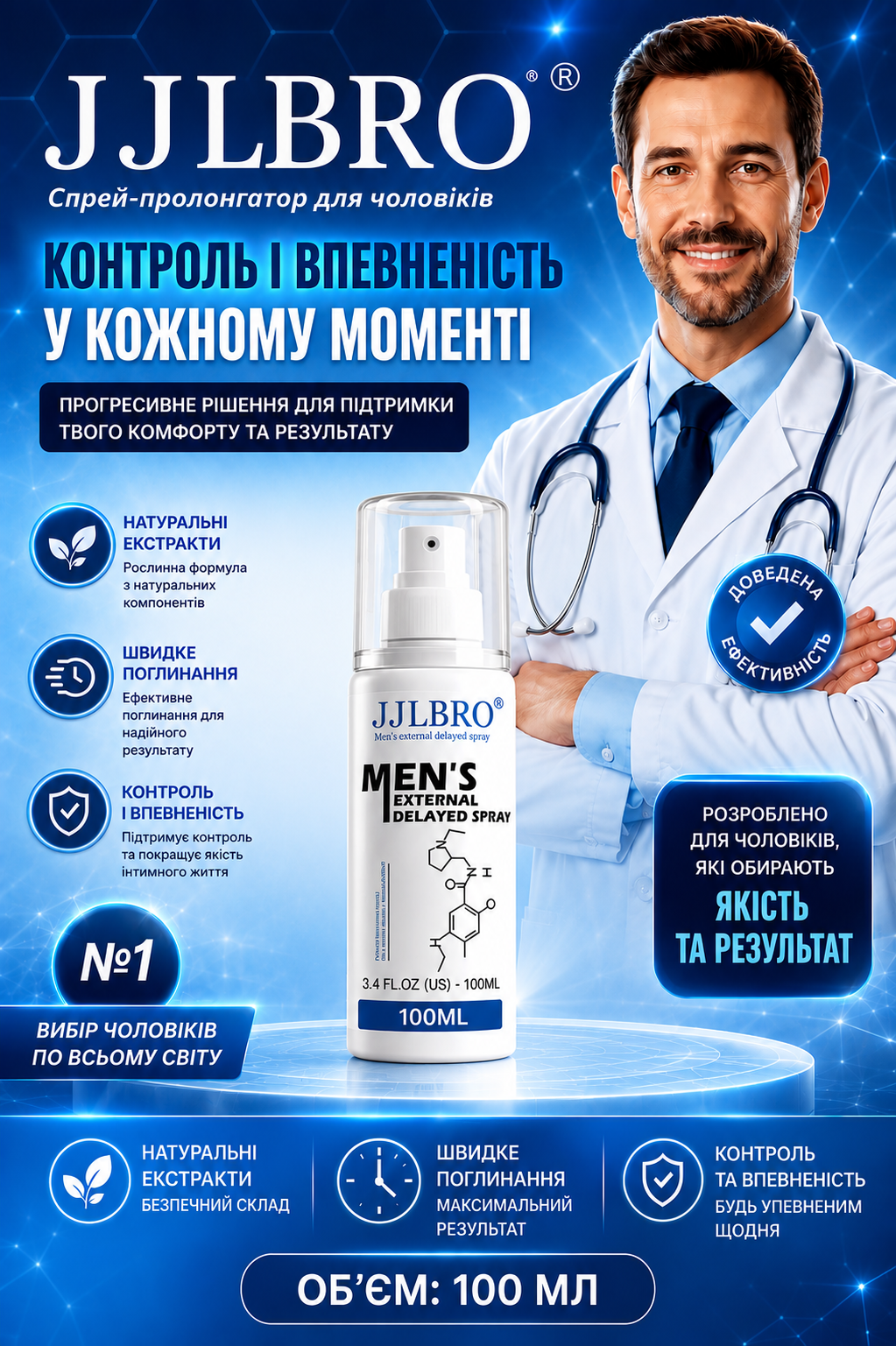 💎 Створений для чоловіків, які цінують впевненість, результат і повний контроль!